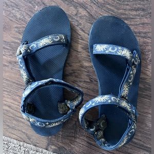 Sun and Moon limited edition Teva Sandals